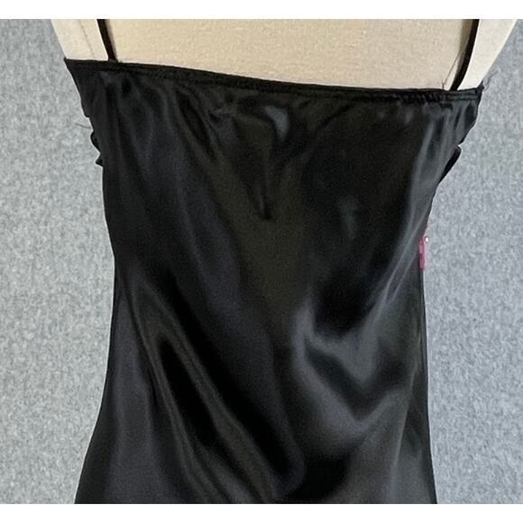 VTG Wet Seal Womens Slip Dress Size L Babydoll Lace Y2K 90s Grunge Party Club - Picture 6 of 8